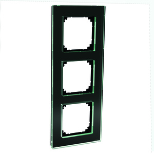 Exxact ram 3-fack glas Solid sv