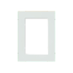 Exxact ram 2-vägsutt glas Solid vit