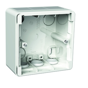 Exxact dosa 1-fack 35mm IP44 vit