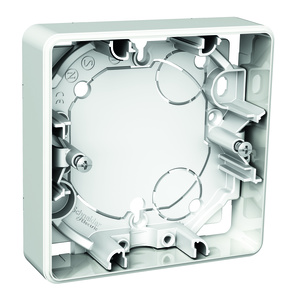 Exxact förhöjn.ram 1-fack 21mm vit