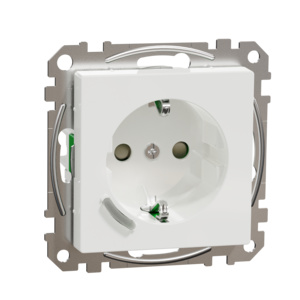 Exxact Wiser 1-vägsutt 16A Zigbee inf vit