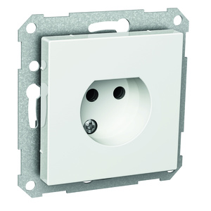 Exxact lamputt 1-v 2-p ojord inf snabb vit